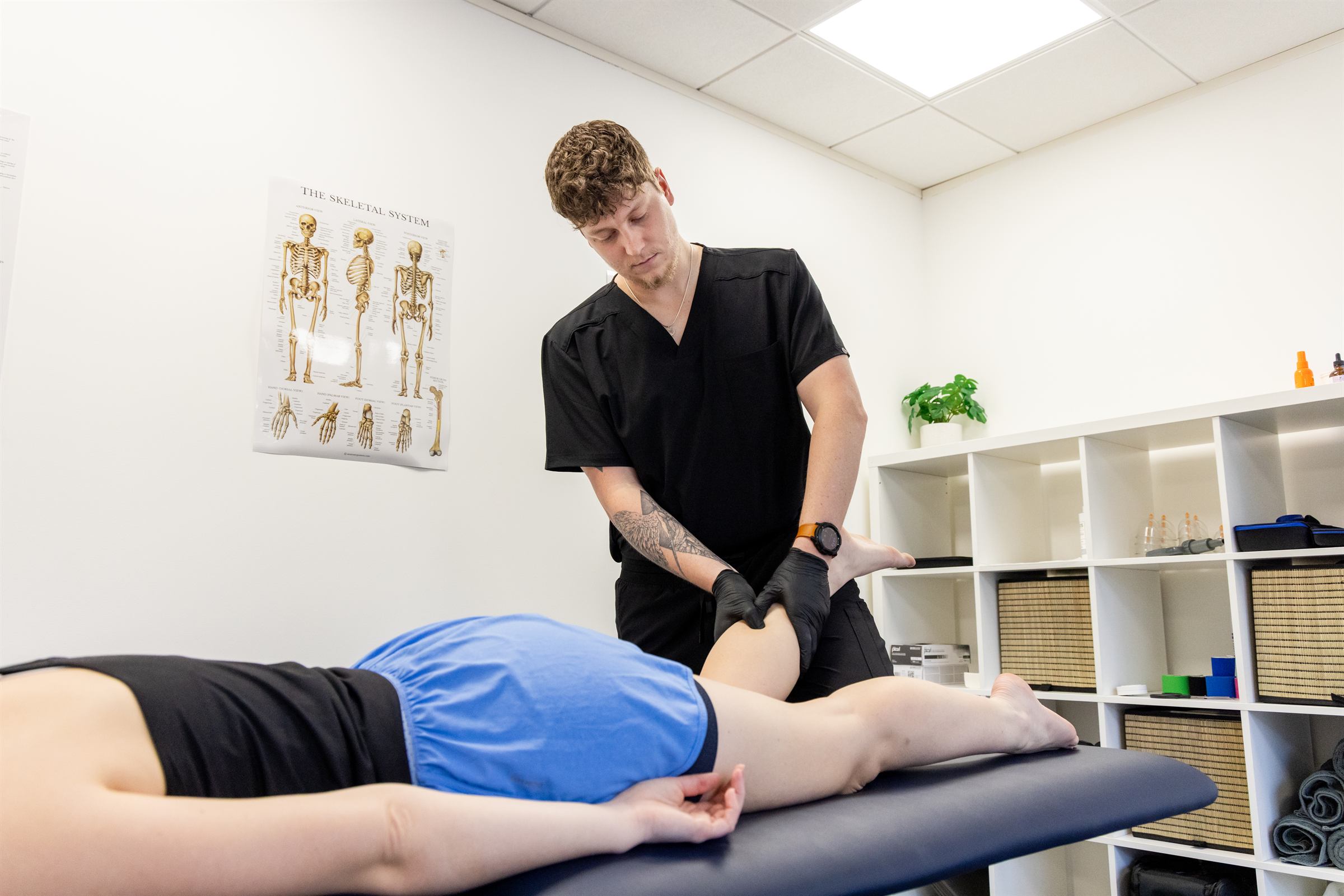 Sports massage treatment